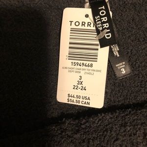 Torrid Sleep shorts 3X 22-24